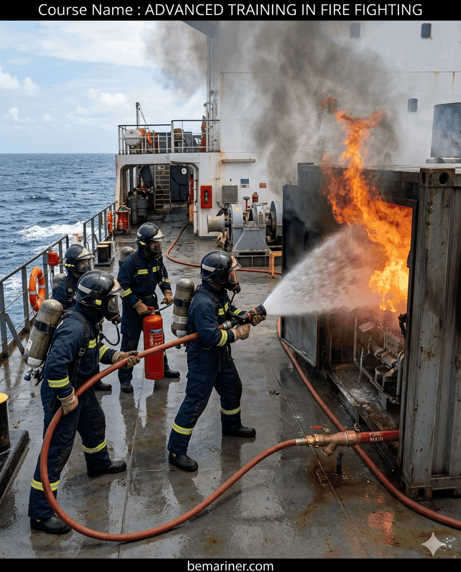 Advanced Training in Fire Fighting